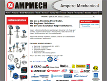 Tablet Screenshot of ampmech.com